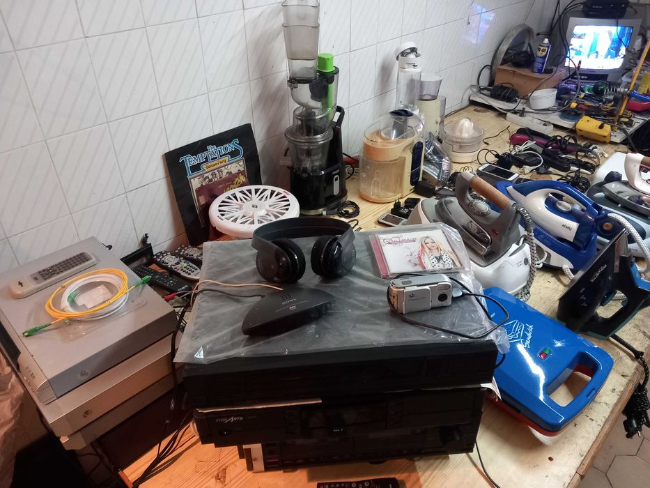 Muitos  equipamentos