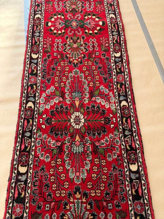 Nowy Chodnik Dywan Perski Wełniany Iran Hamadan 600x80 galeria 15 tyś