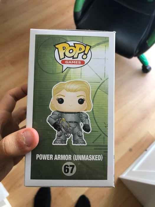 Funko Pop Fallout #67 Power Armor (Unmasked) – Underground Toys Exclusive (Original)