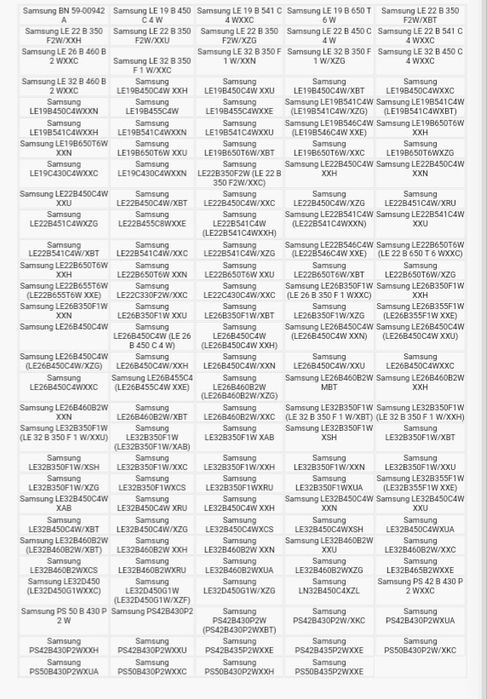 Comando TV LCD Samsung