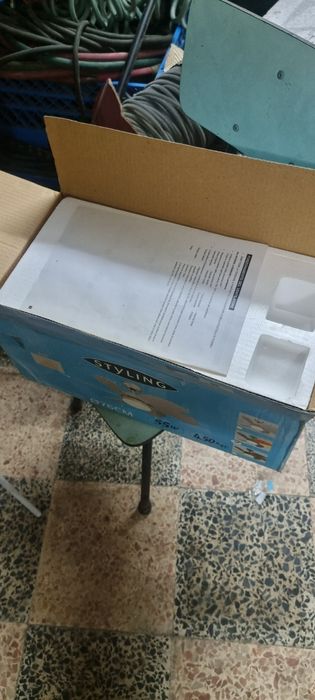 Ventoinha com candeeiro