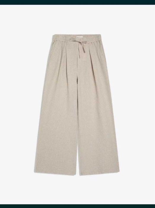 Штани широкі бордові Bershkа, Stradivarius 40 р