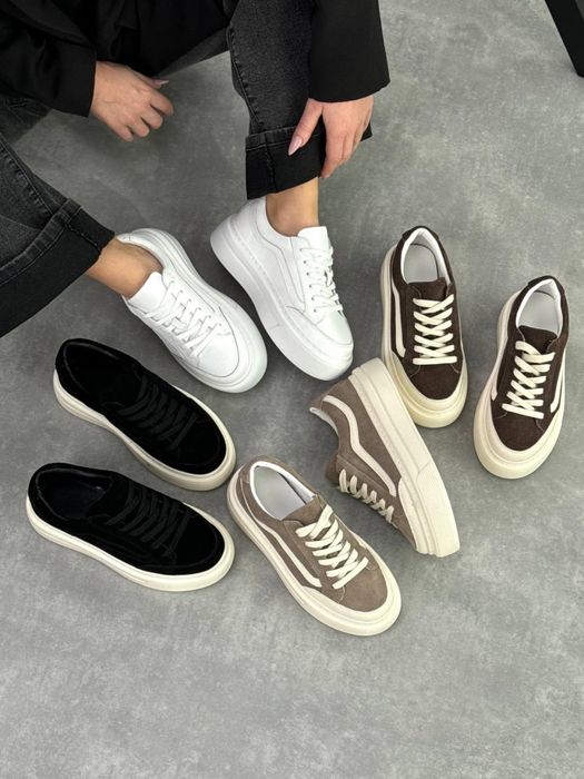 Кеди на потовщеній підошві