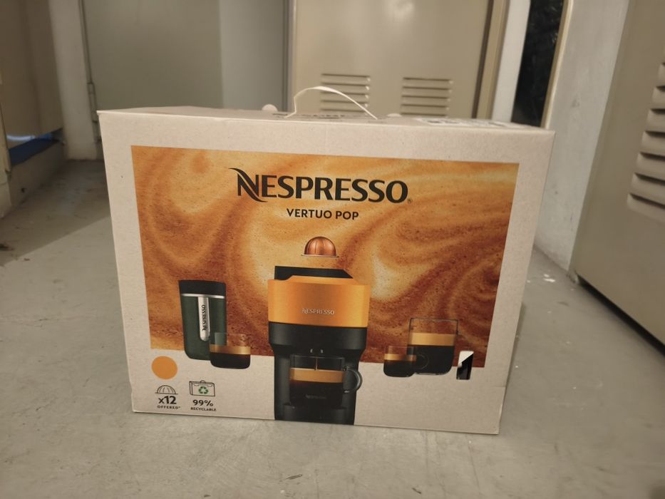 Máquina de CMaquina de café Nespresso Vertuo Pop Amarelo