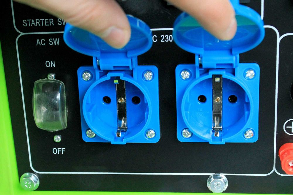 Generator Agregat Prądu AVR Diesel 6,25kVA 230/400V prądotwórczy 3faz