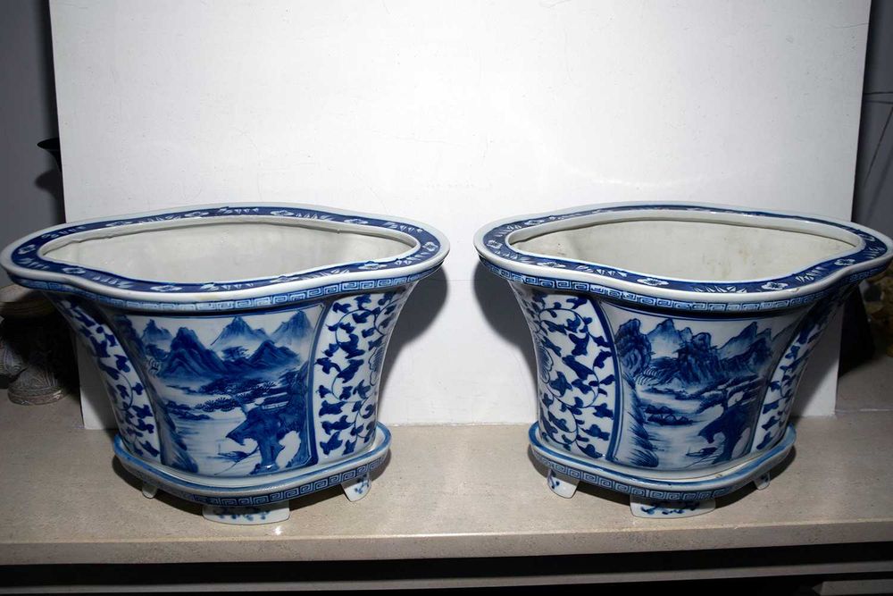 Vasos chineses Vintage