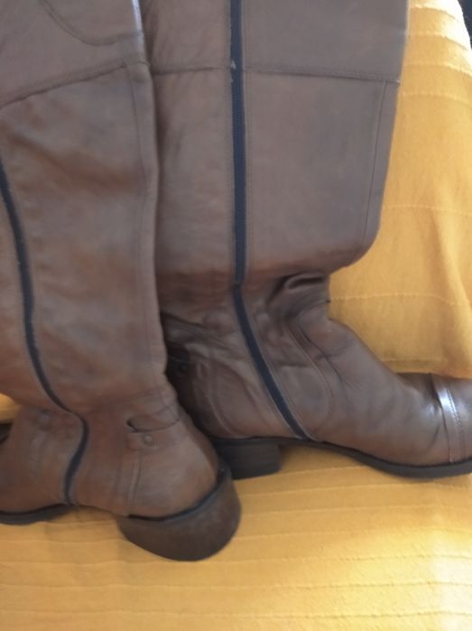 Botas senhora castanhas
