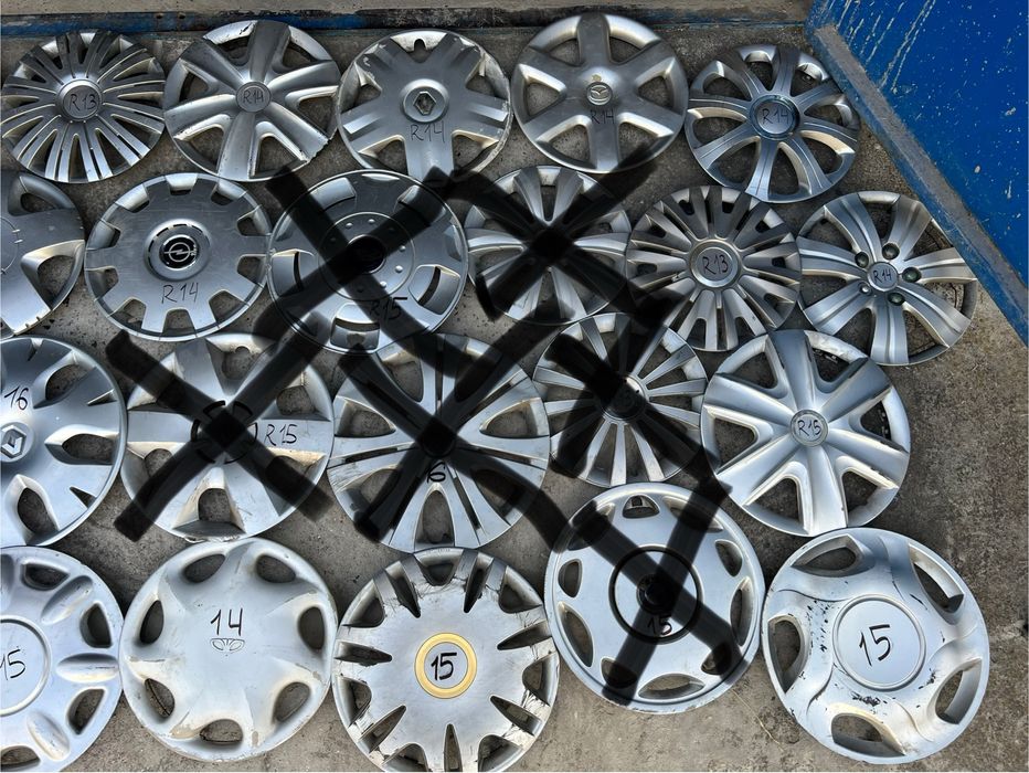 Автомобільні ковпаки на диски - поштучно!