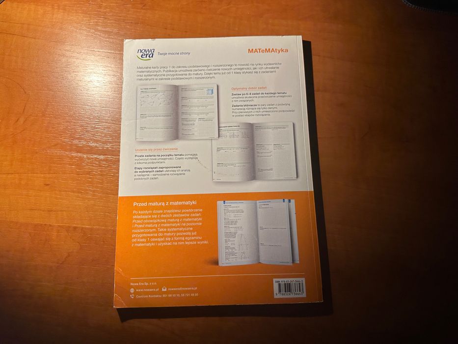 Matematyka Maturalne karty pracy zestawy zadań kl. 1