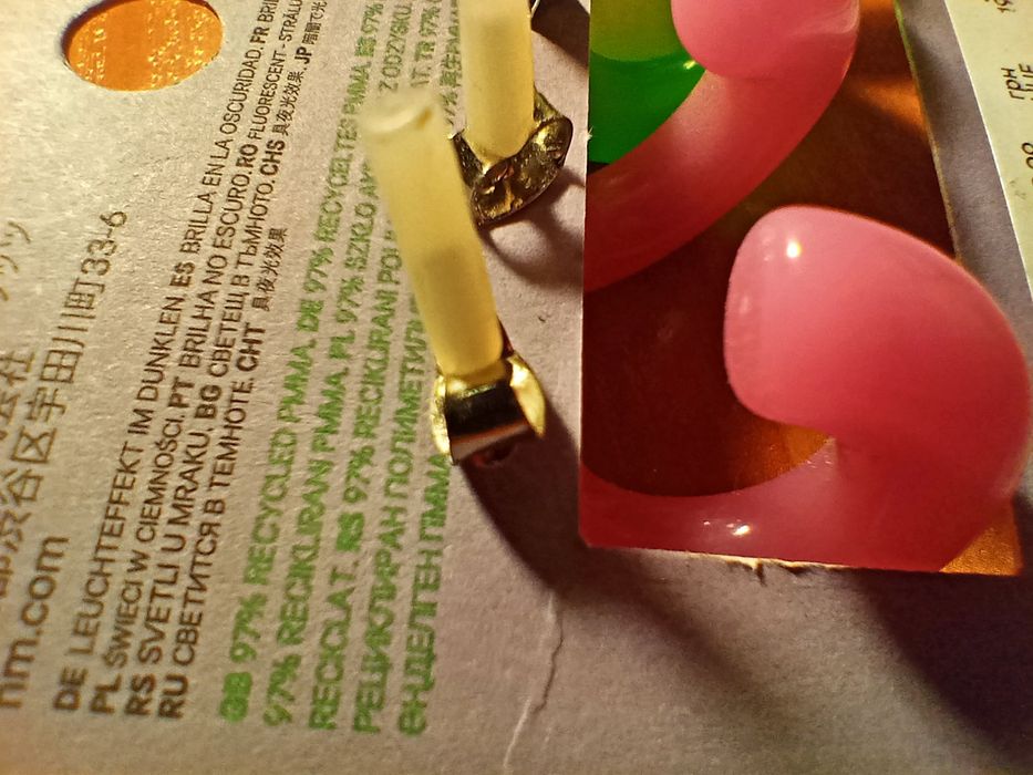 Серьги которые светятся в темноте