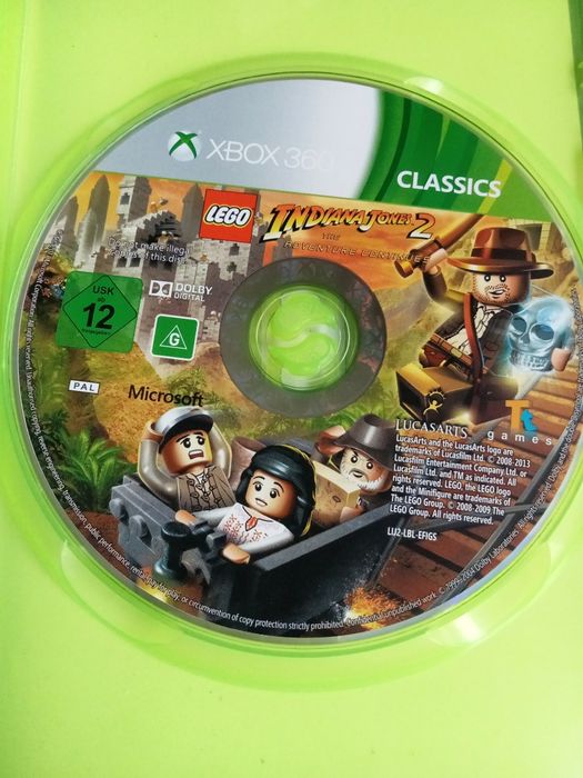 Gra Xbox 360 LEGO Indiana Jones 2 stan bardzo dobry na prezent