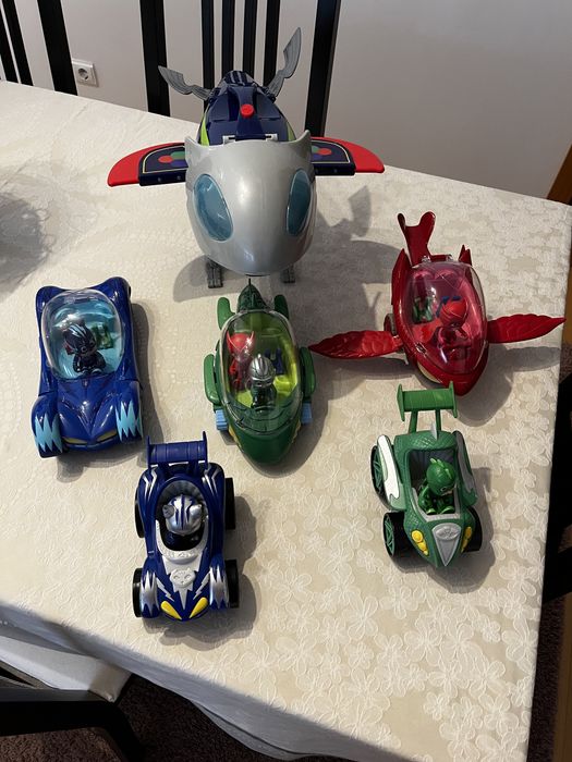 Conjunto brinquedos pjmasks