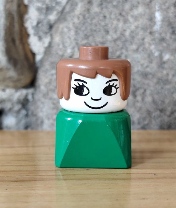 Lego Duplo - Basic Set - Minifigurka dupfig008 - Kobieta - Vintage