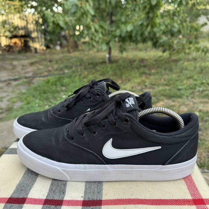 Кеды Nike SB Charge Canvas Black, 42 размер, Оригинал, Кеди