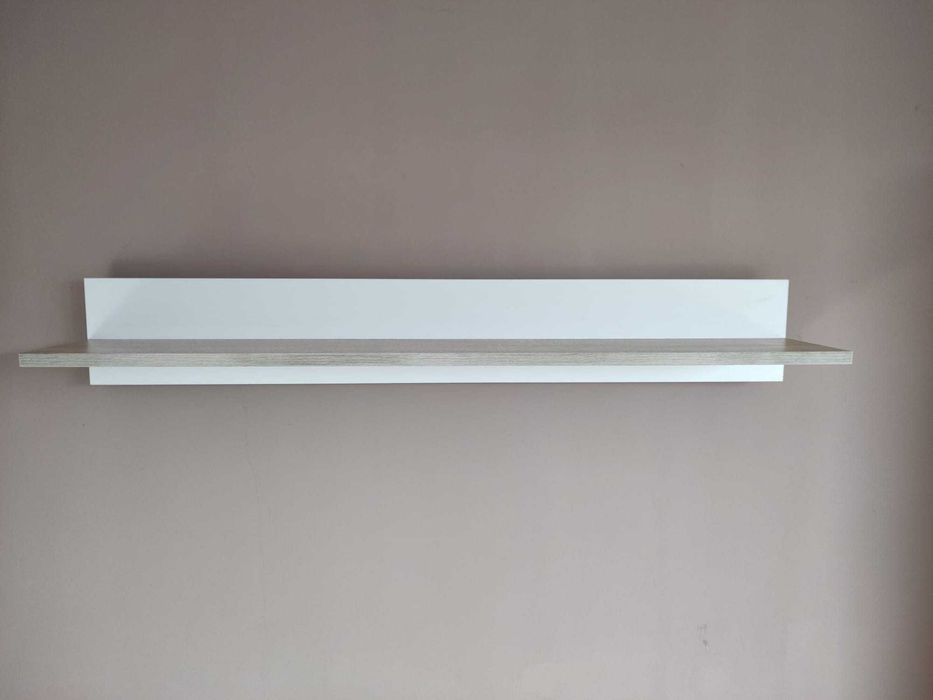 Meblościanka biała zestaw mebli