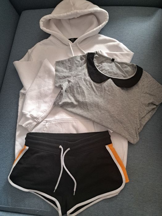 Bluza,krótkie spodenki I koszulka HM