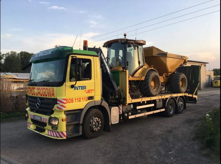 Mercedes-Benz Actros 2532  HDS,mocna wciągarka,najazd hydrauliczny