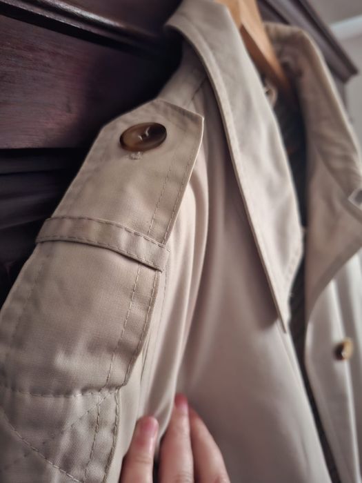 Gabardine senhora bege XL