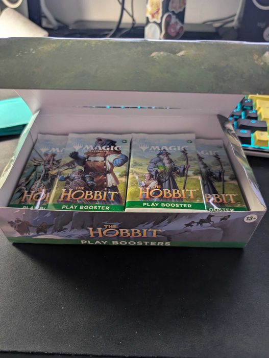 the hobbit play boosters - mtg