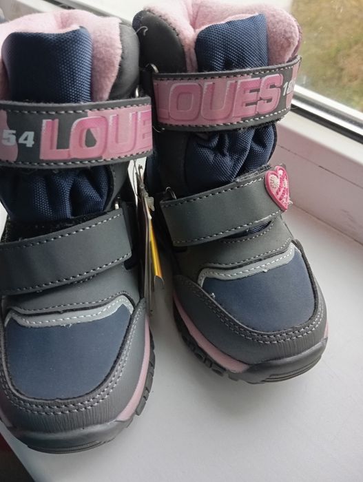Нові зимові чобітки для дівчинки 24 розмір