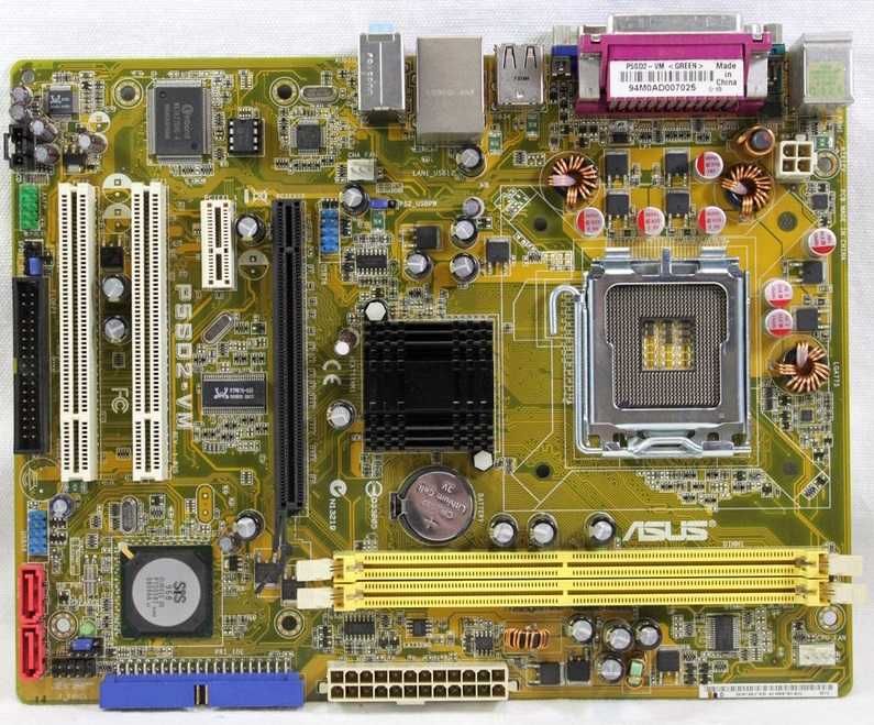 Комплект Intel D845GLVA, Asus P5SD2-VM, Asus P5G41T-M LX2/GB