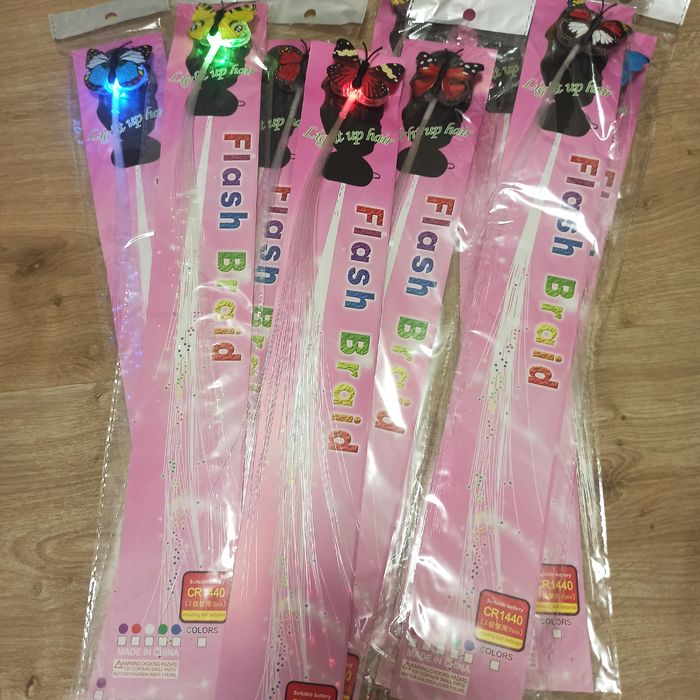 Дитячі резинки для волосся що світяться светящиеся обруч єдинорог