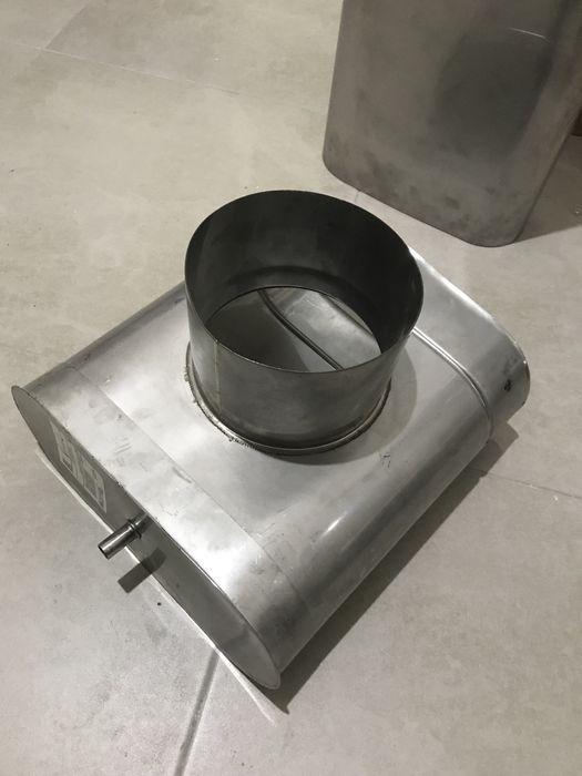 Труби овальные из нержавеющей стали  для твердотопливного котла