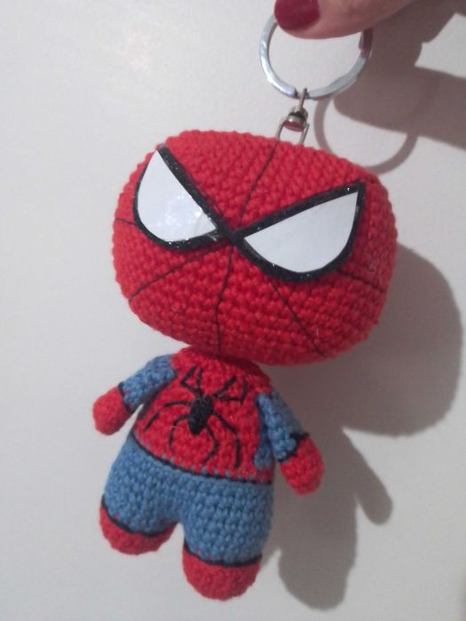 NOVO spiderman porta chave