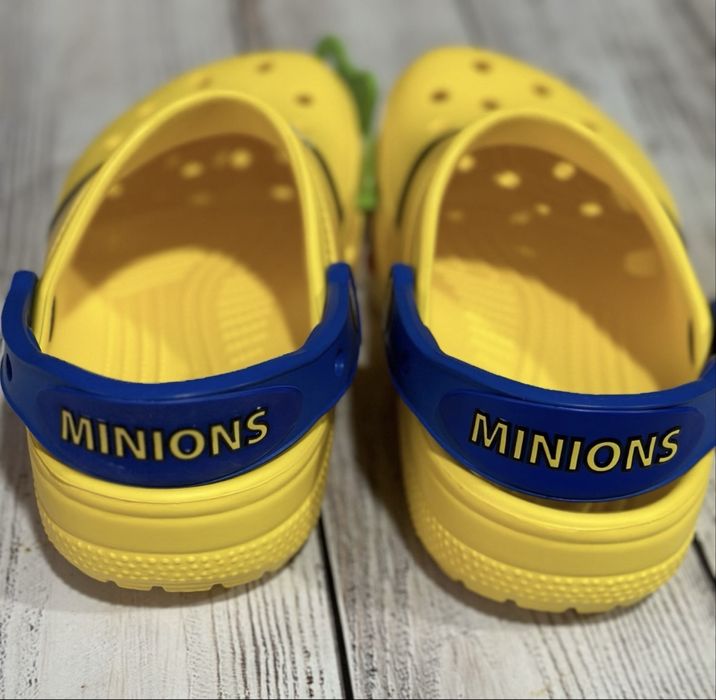 Crocs minecraft minions shark майнкрафт Крокси оригінал на хлопчика