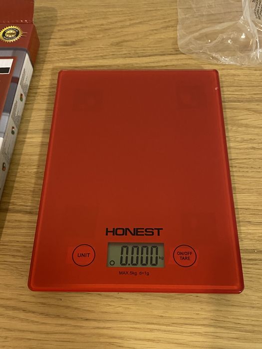 Balança NOVA de cozinha nova, pesa em gramas e kg
