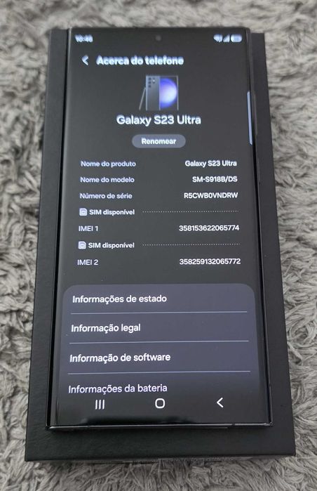 Samsung S23 Ultra 512GB + Extras