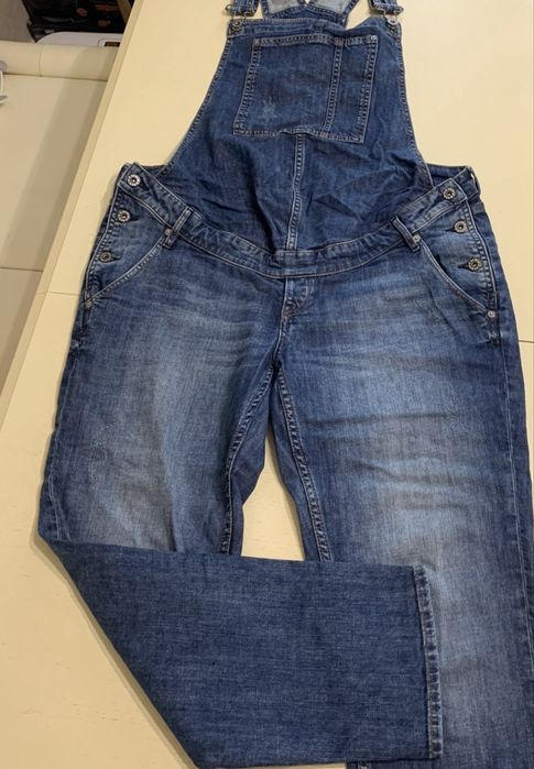 Комбензон комбенизон джинсовий для вагітних H&m 44 р XL