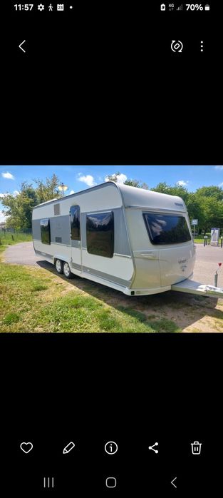 Caravana Fendt Diamant 6mts francesa com toda a documentação para lega