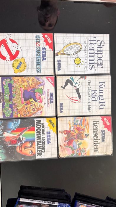 Caixas de jogos Master System