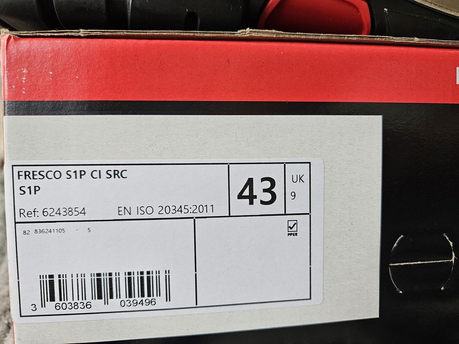 Buty ochronne Honeywell nowe  r. 43 – wygodne