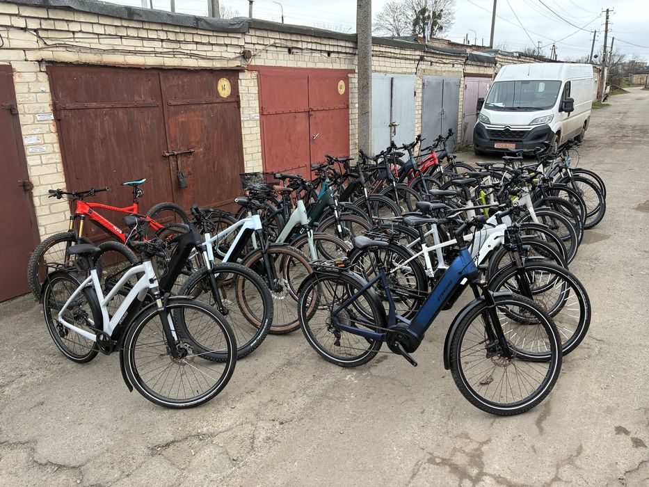 Електровелосипеди на BOSCH моторах, в новому стані