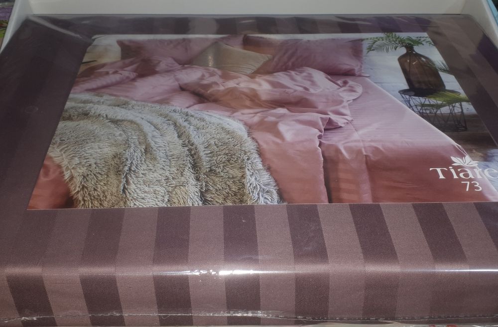 Постільна білизна Страйп Сатін.Viluta Плотний 100% бавовна