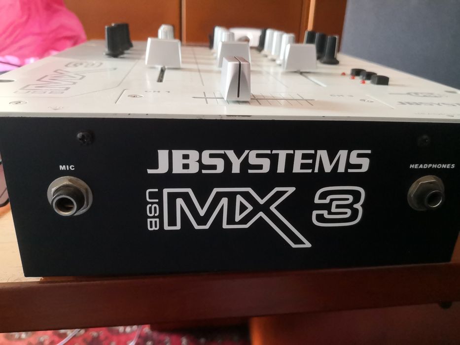 JB Systems MIX 3 USB -  3 Canais DJ Controller