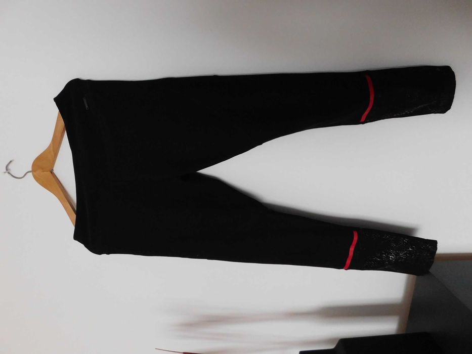 Mondetta czarne legginsy siateczka 38 nowe