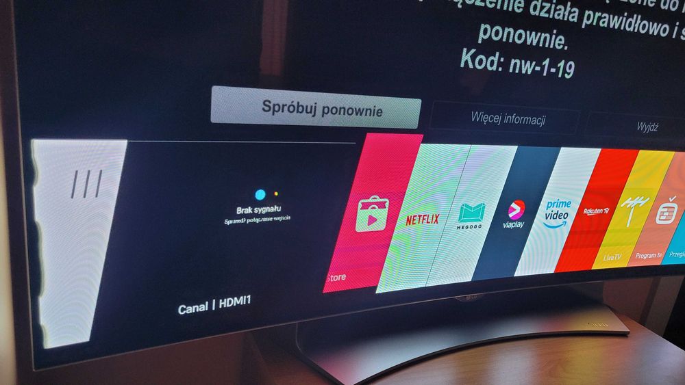 Telewizor LG Oled 55 cali 55EG910V
