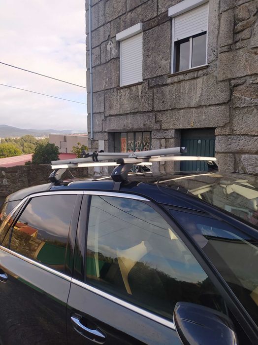 Barras tejadilho + Suporte para bicicleta