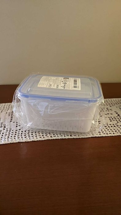 Conjunto de 2 Caixas de Armazenamento