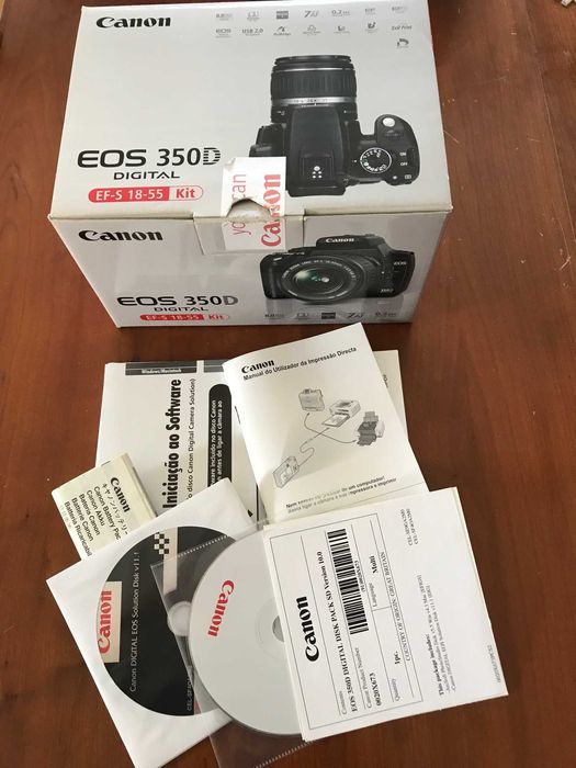 Máquina Fotográfica Canon 350D