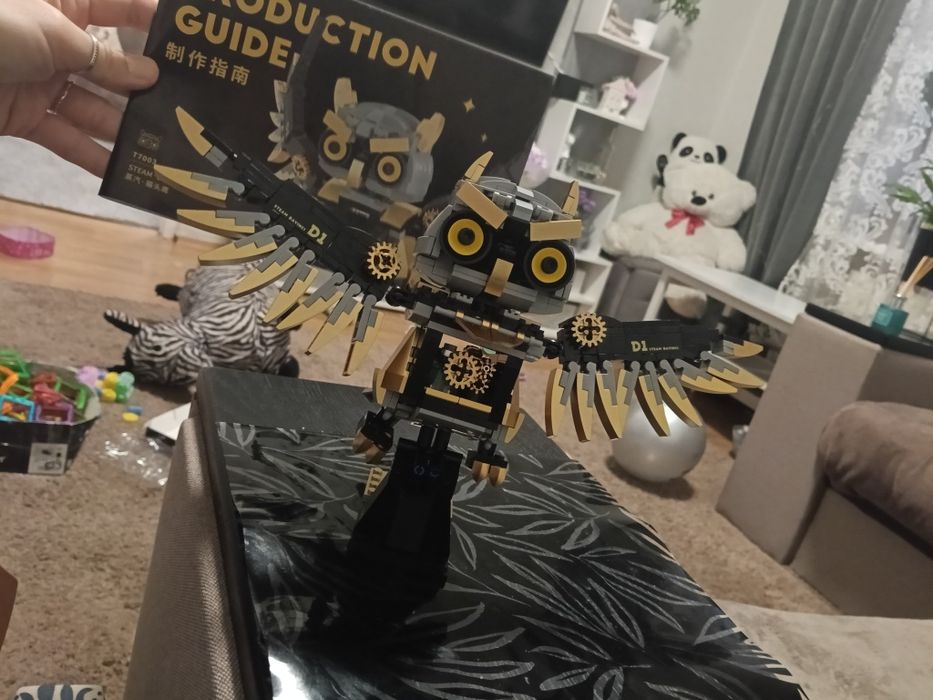 Лего Сова конструктор Steam Davinci