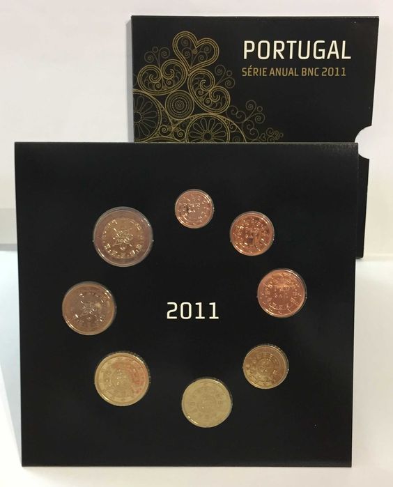 moedas Portugal série anual BNC 2011