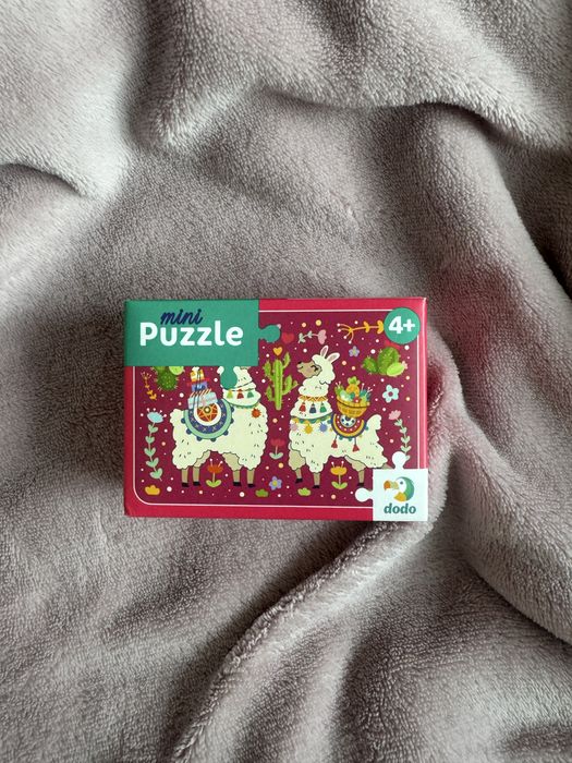 mini puzzle z lamami
