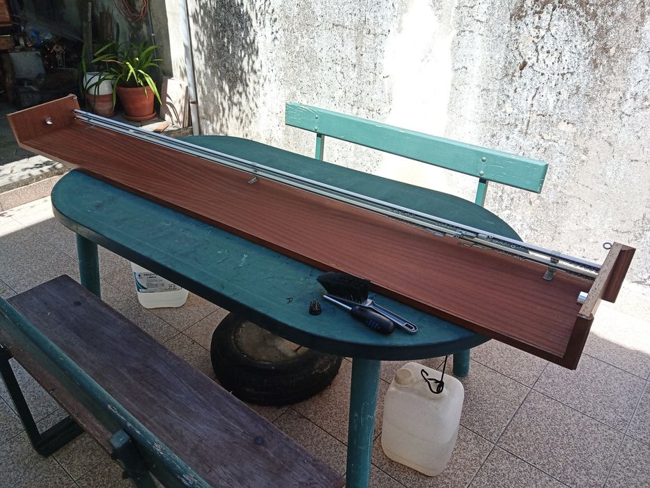 Réguas duplas para sanefas