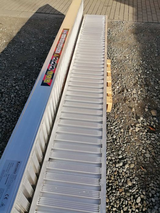 Specjalistyczne najazdy aluminiowe | 3m nośność 5250kg | Certyfikat
