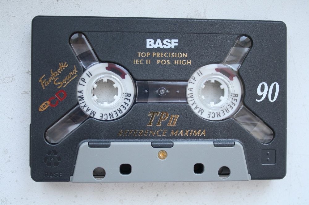 Аудиокассета BASF Reference Maxima TPII 100 Type II