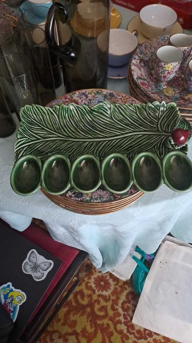 Ceramic Platter Set Featuring Landscape Scenes429755173375856644